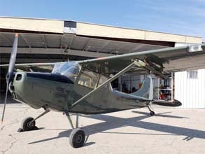 Photo of solid Cessna L19 305A Bird Dog aircraft